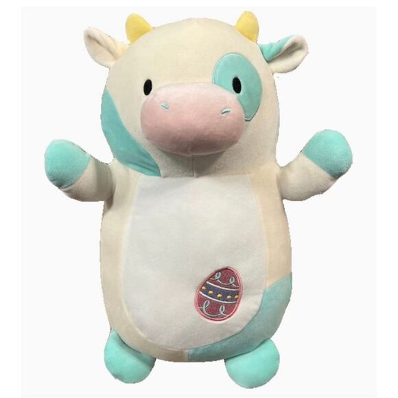 Squishmallows HugMees Belana Cow Plushie 14” - Picture 1 of 9